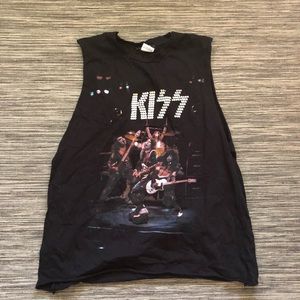 Kiss muscle tee